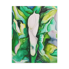 Load image into Gallery viewer, Lauri's Calla Lily | Satin Canvas Print of Original Watercolor
