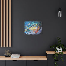 Load image into Gallery viewer, Liquid Sunshine | Satin Canvas Print of Original Acrylic
