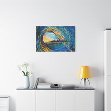 Load image into Gallery viewer, Kasey's Wave | Canvas Print of Original Watercolor
