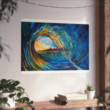Load image into Gallery viewer, Kasey's Wave | Fine Art Print of Original Watercolor
