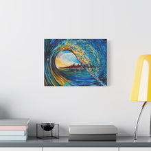 Load image into Gallery viewer, Kasey's Wave | Canvas Print of Original Watercolor

