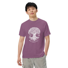 Load image into Gallery viewer, Unisex garment-dyed heavyweight t-shirt with Maui Banyan Tree
