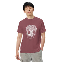 Load image into Gallery viewer, Unisex garment-dyed heavyweight t-shirt with Maui Banyan Tree
