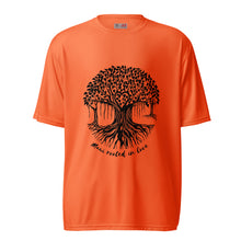 Load image into Gallery viewer, Unisex performance crew neck t-shirt Maui Banyan Tree
