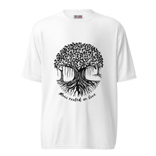 Load image into Gallery viewer, Unisex performance crew neck t-shirt Maui Banyan Tree
