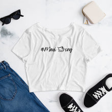 Load image into Gallery viewer, Women’s Crop Tee with Maui Banyan Tree
