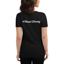 Load image into Gallery viewer, Women's short sleeve t-shirt with Banyan Tree
