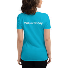 Load image into Gallery viewer, Women's short sleeve t-shirt with Banyan Tree
