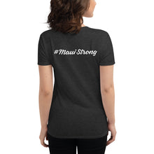 Load image into Gallery viewer, Women's short sleeve t-shirt with Banyan Tree
