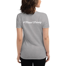 Load image into Gallery viewer, Women's short sleeve t-shirt with Banyan Tree
