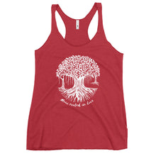 Load image into Gallery viewer, Women's Racerback Tank with Maui Banyan Tree
