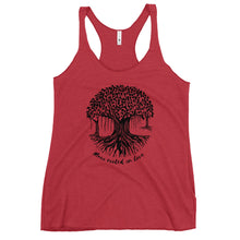 Load image into Gallery viewer, Women's Racerback Tank Maui Banyan Tree
