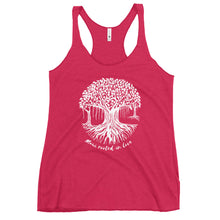 Load image into Gallery viewer, Women's Racerback Tank with Maui Banyan Tree
