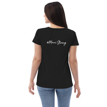 Load image into Gallery viewer, Women’s recycled v-neck t-shirt with Maui Banyan Tree
