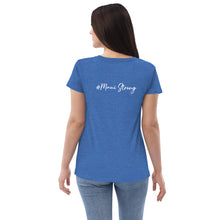 Load image into Gallery viewer, Women’s recycled v-neck t-shirt with Maui Banyan Tree
