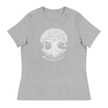 Load image into Gallery viewer, Women's Relaxed T-Shirt with Maui Banyan Tree
