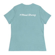 Load image into Gallery viewer, Women's Relaxed T-Shirt with Maui Banyan Tree
