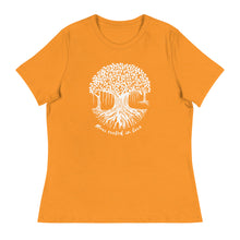 Load image into Gallery viewer, Women's Relaxed T-Shirt with Maui Banyan Tree
