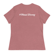 Load image into Gallery viewer, Women's Relaxed T-Shirt with Maui Banyan Tree
