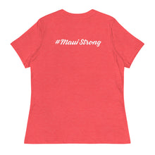 Load image into Gallery viewer, Women's Relaxed T-Shirt with Maui Banyan Tree
