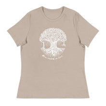 Load image into Gallery viewer, Women's Relaxed T-Shirt with Maui Banyan Tree
