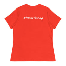 Load image into Gallery viewer, Women's Relaxed T-Shirt with Maui Banyan Tree
