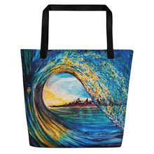 Load image into Gallery viewer, Beach Bag in Kasey's Wave
