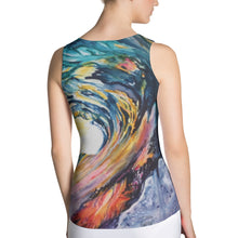 Load image into Gallery viewer, Sublimation Tank Top in Liquid Sunshine
